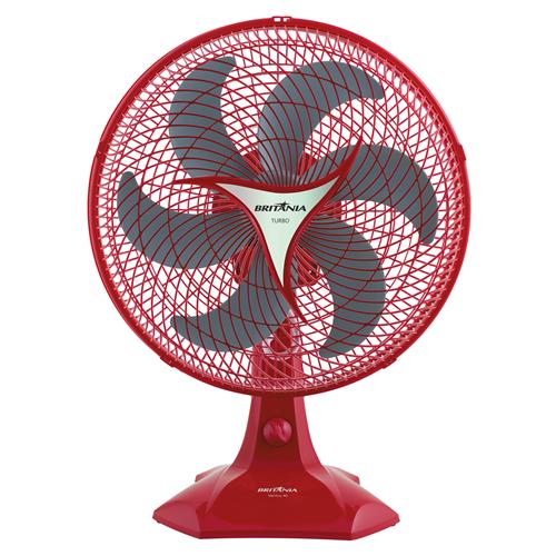 Ventilador de Mesa Britânia Turbo Ventus 40 6P com 3 Velocidades - Vermelho é boa?