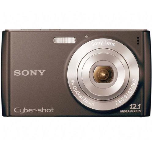 Câmera Digital Sony Cybershot DSCW510/B Preta c/ 12.1 MP, LCD