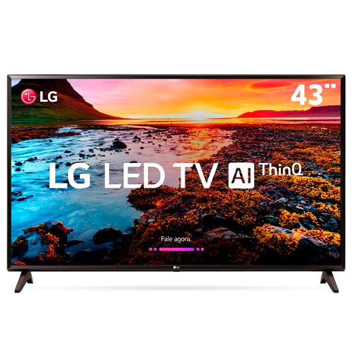 Menor preço em Smart TV LED 43" Full HD LG 43LK5750PSA com IPS, Inteligência Artificial ThinQ AI, WI-FI, Processador Quad Core, HDR 10 Pro, HDMI e USB