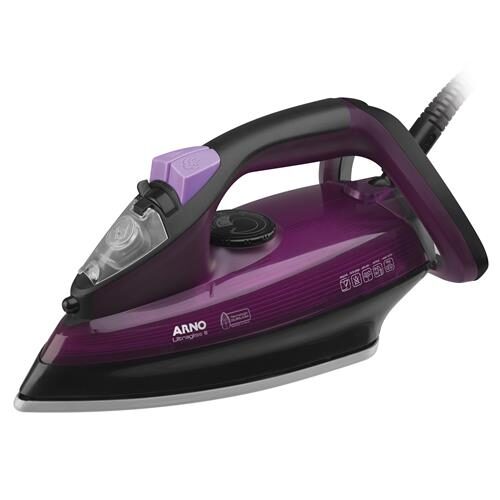 Ferro a Vapor Arno Ultragliss III FUA3 com Spray – Preto e Roxo  é boa?