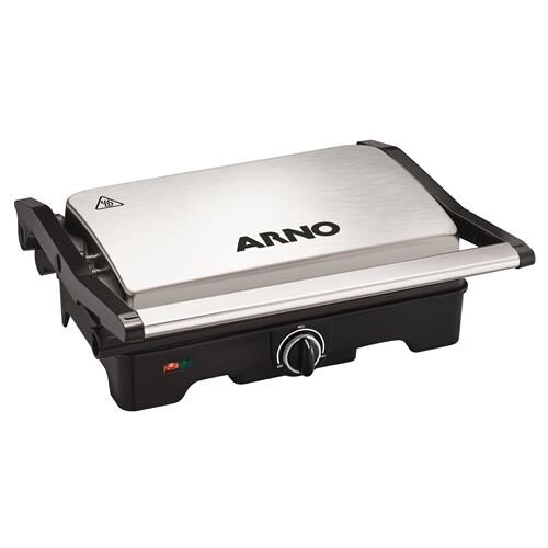 Grill Arno Dual Gnox com Antiaderente – Preto e Inox  é boa?