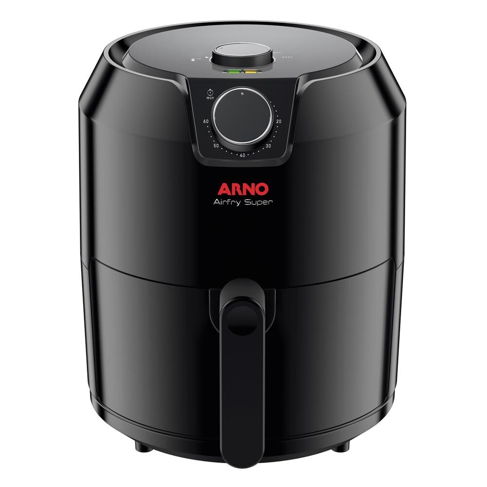 Fritadeira Sem Óleo Air Fryer Arno Super BFRY 4,2 L – Preta