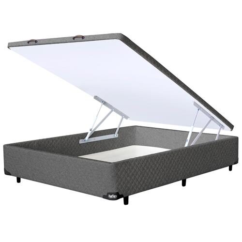 Base Box para Colchão de Casal Itaflex Universal com Baú 40,5x138x188 cm - Grafite Chumbo é boa?