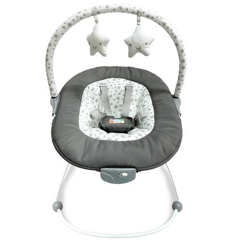 Cadeira de Descanso Baby Style Poly Estrelinha Musical - Até 11Kg - Cinza é boa?