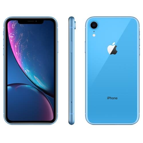 Menor preço em iPhone XR Apple Azul 64GB, Tela Retina LCD de 6,1”, iOS 12, Câmera Traseira 12MP, Resistente à Água e Reconhecimento Facial