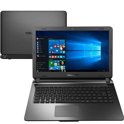 Menor preço em Notebook Compaq Core i3-5005U 4GB 500GB Tela 14” Windows 10 Presario CQ21