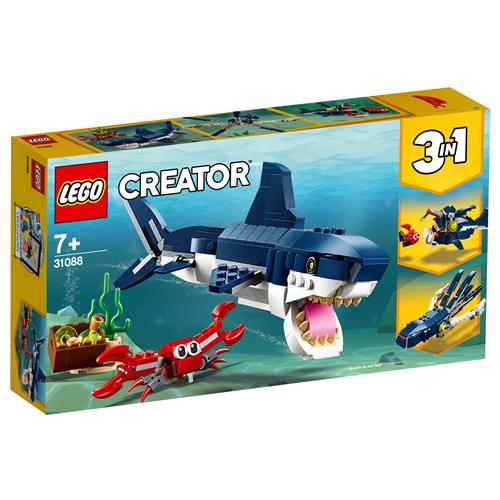 Menor preço em LEGO Creator Criaturas do Fundo do Mar 31088 - 230 Peças