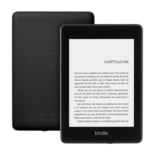 Menor preço em Kindle Paperwhite Preto com 32GB, Tela de 6”, Wi-Fi, Iluminação Embutida e À Prova D'água - 10ª Geração