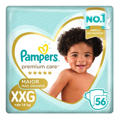 Fralda Pampers Premium Care XXG - 56 Unidades é boa?