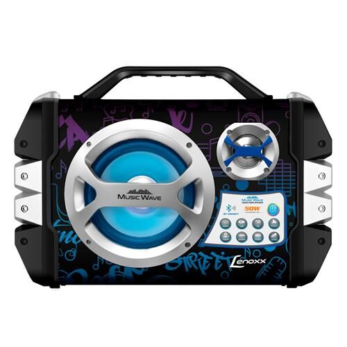 Caixa de Som Amplificada Lenoxx CA323 Music Wave Bluetooth USB Função Karaokê 50W é boa?