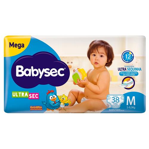 Fralda Babysec UltraSec Galinha Pintadinha M - 44 Unidades é boa?