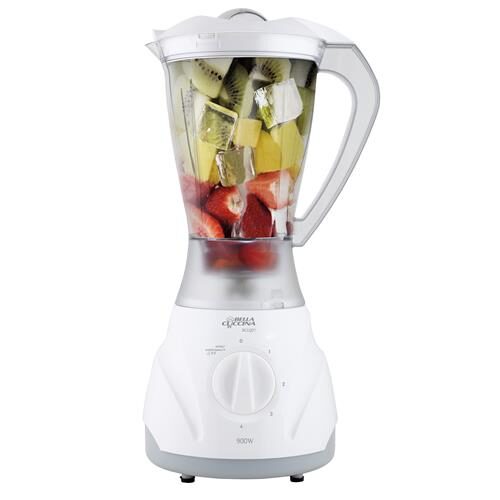 Menor preço em Liquidificador Britânia Bella Cuccina BCLQ01 com 4 Velocidades e 900W – Branco 