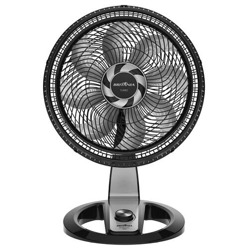Ventilador de Mesa Britânia Turbo BVT480 com 3 Velocidades - Preto/Prata é boa?