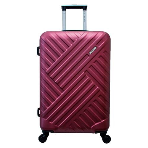 Menor preço em Mala de Viagem Média Yins Brasil YS21088YS21088V com Rodas Giro 360° em ABS - Vinho
