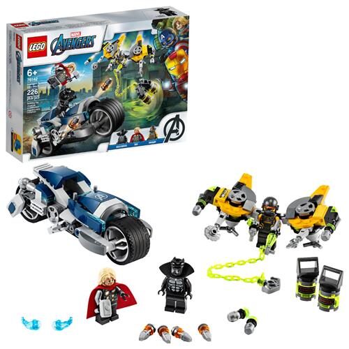 LEGO Super Heroes - Ataque dos Vingadores em Speeder Bike 76142 - 226 Peças é boa?