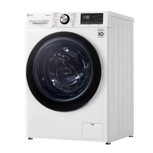 Menor preço em Lava e Seca LG CV9011WC4 Smart VC2 com Inteligência Artificial 11kg - Branca	