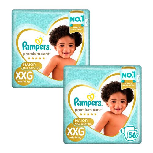 Fralda Pampers Premium Care XXG - 112 Unidades é boa?