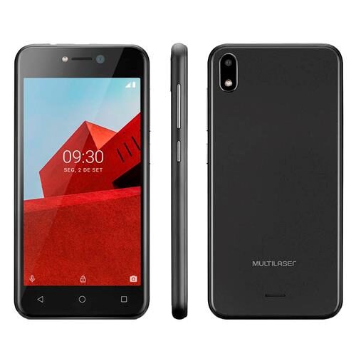 Smartphone Multilaser E P9101 Preto com 16GB, Tela 5”, Android Oreo, Dual Chip, Câmera 5MP, 3G, Bluetooth e Processador Quad core é boa?