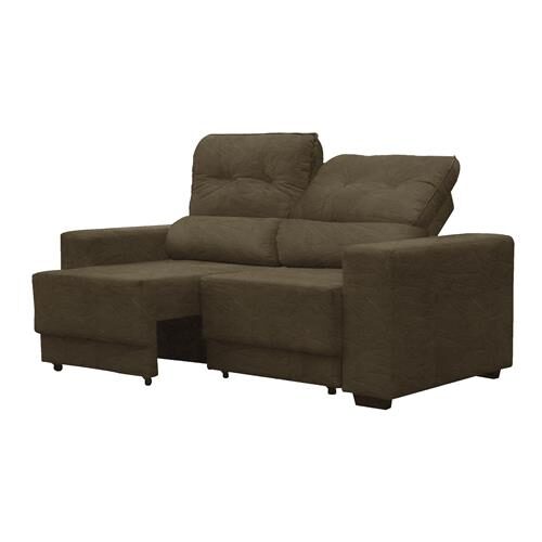 Sofá 3 Lugares Phormatta Decor França II com Assento Retrátil e Encosto Reclinável em Tecido Suede 184cm de largura é boa?