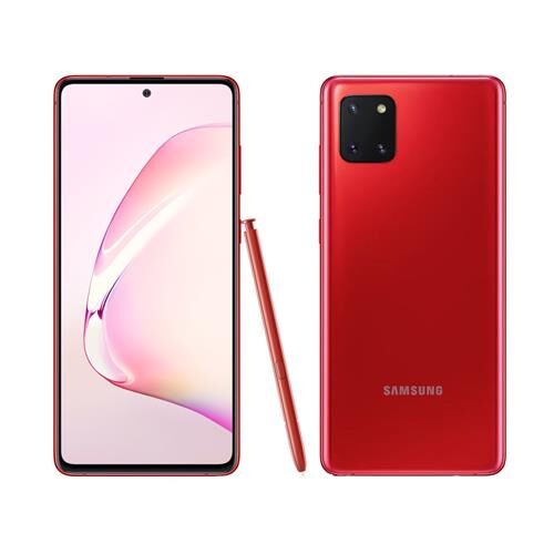 Menor preço em Smartphone Samsung Galaxy Note 10 Lite Vermelho 128GB, 6GB RAM, Tela de 6.7", Câmera Traseira Tripla, Caneta S-Pen e Leitor de Digital na Tela