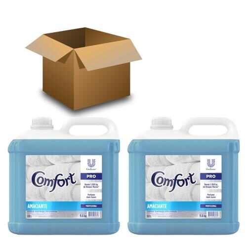 Menor preço em Amaciante Comfort Diluído para Uso Profissional Classic 10 L – 2 Unidades