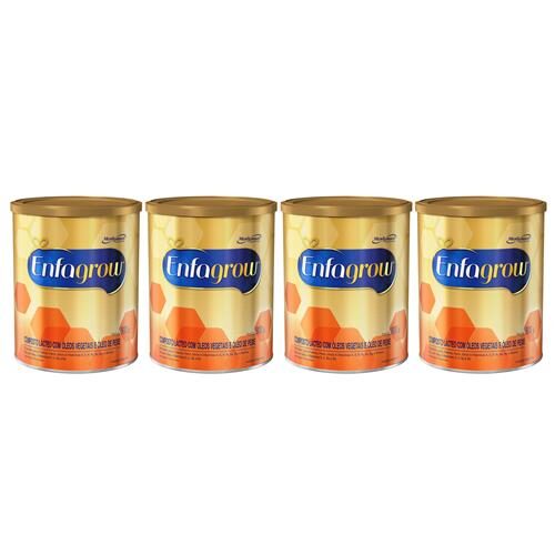 Composto Lácteo em Pó Enfagrow Lata 800g - Kit com 4 Unidades é boa?