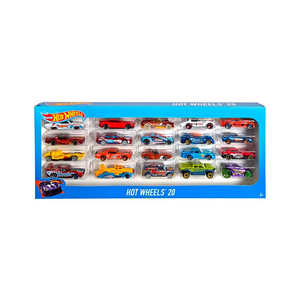Hot Wheels Mattel Pacote com 20 Carrinhos - Sortidos - 2