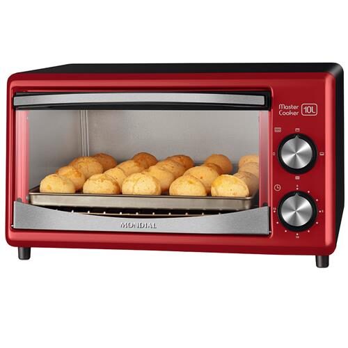 Forno Elétrico Mondial Marter Cooker FR-20 10L 650W – Vermelho é boa?