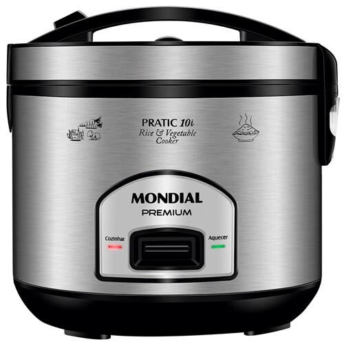 Panela Elétrica de Arroz Mondial Pratic Rice 10i PE-42 Preta/Inox 700W com Capacidade de 10 Xícaras é boa?