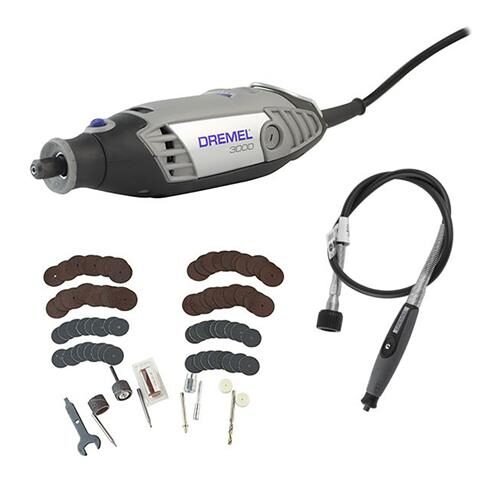 Dremel 3000 Microrretífica com Eixo Flexível e 82 Acessórios é boa?