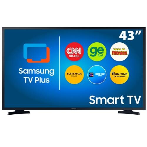 Smart Tv Led 43 Full Hd Samsung T5300 Com Hdr Sistema Operacional Tizen Wi Fi Espelhamento De Tela Dolby Digital Plus Hdmi E Usb 2020 Smart Tv Extra 14874114