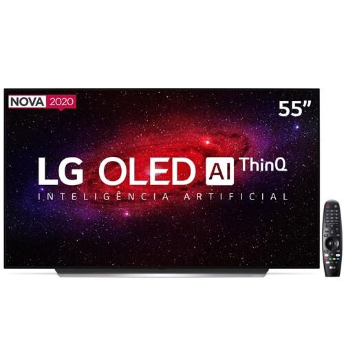 Smart TV OLED 55" UHD 4K LG OLED55CX Wi-Fi, Bluetooth, HDR, Inteligência Artificial ThinQ AI, Google Assistente, Alexa, Smart Magic - 2020 é boa?
