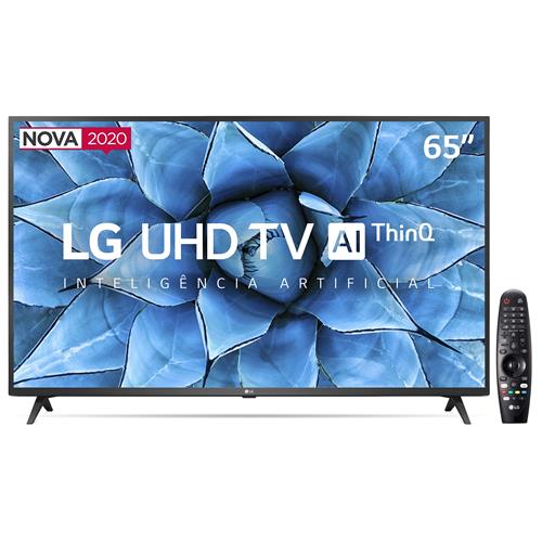 Smart TV LED 65" UHD 4K LG 65UN7310PSC Wi-Fi, Bluetooth, HDR, Inteligência Artificial ThinQ AI, Google Assistente, Alexa, Controle Smart Magic - 2020 é boa?