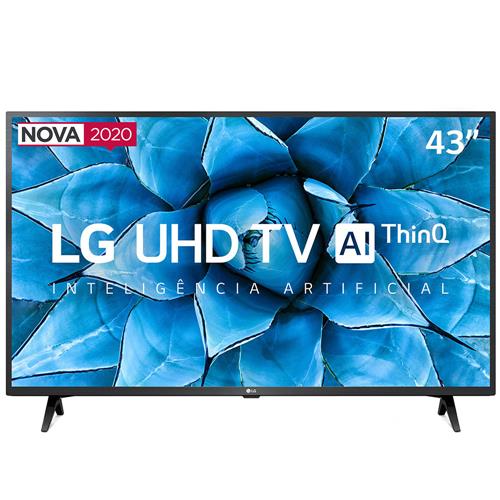 Smart TV LED 43" UHD 4K LG 43UN7300PSC Wi-Fi, Bluetooth, HDR, Inteligência Artificial ThinQ AI, Google Assistente, Alexa - 2020 é boa?