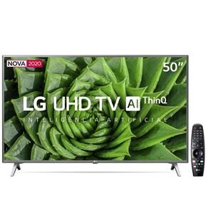 Smart Tv Led 50 Uhd 4k Lg 50un8000psd Wi Fi Bluetooth Hdr Inteligencia Artificial Thinq Ai Google Assistente Alexa Controle Smart Magic 2020 Tv 4k Extra 15377393