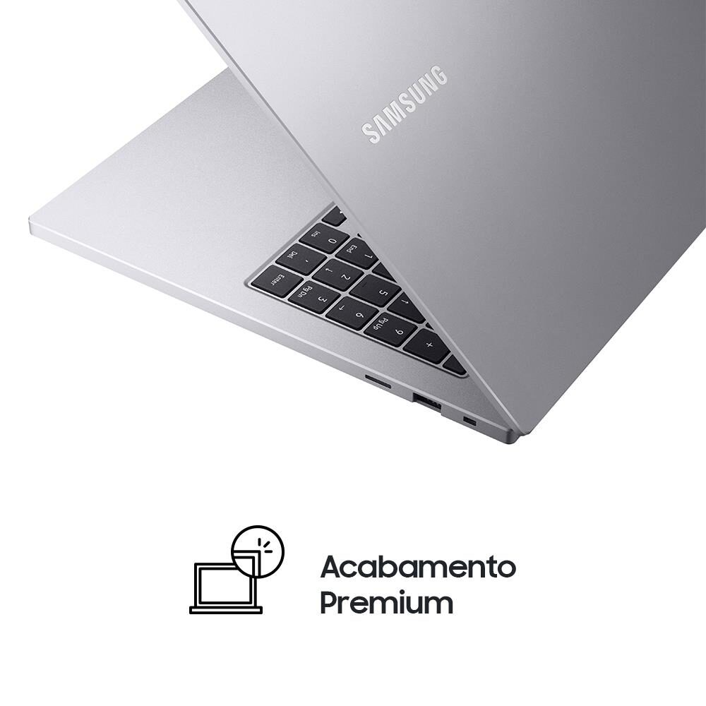 Notebook Samsung Book 0 Intel Core I3 u 10ª Geracao 4gb 1tb 15 6 Windows 10 Home Np550xcj Kt1br Prata Loja Pan