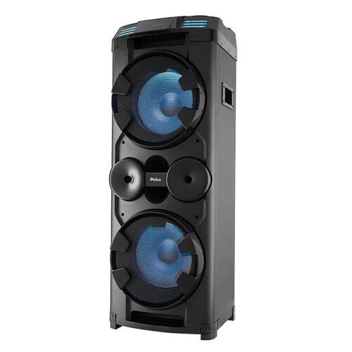 Caixa Acústica Philco PCX20000 com Bluetooth, Rádio FM, Entrada Microfone e USB - 1800W é boa?