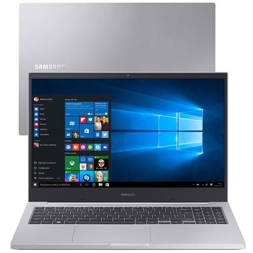 Menor preço em Notebook Samsung Book X40 Intel Core i5-10210U 10ª Geração 8GB, 1TB, Placa de Vídeo 2GB, 15.6'' Windows 10 Home NP550XCJ-XF1BR - Prata