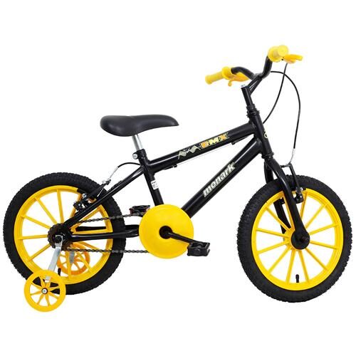 Bicicleta Aro 16 Monark BMX - Preto/Amarelo é boa?