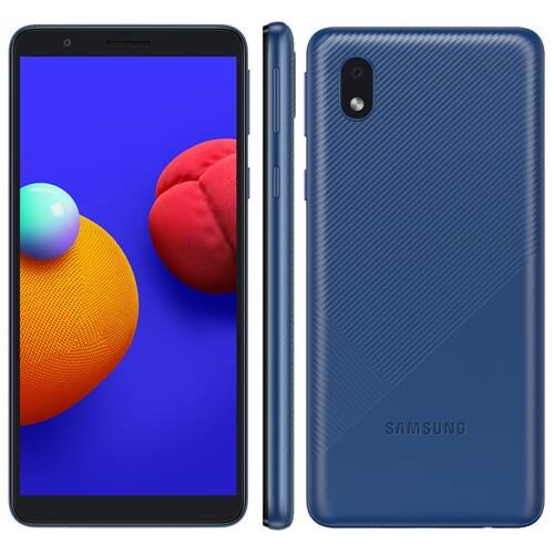 Smartphone Samsung Galaxy A01 Core Azul 32GB, Tela Infinita de 5.3”, Câmera Traseira 8MP, Android GO 10.0, Dual Chip e Processador Quad-Core é boa?