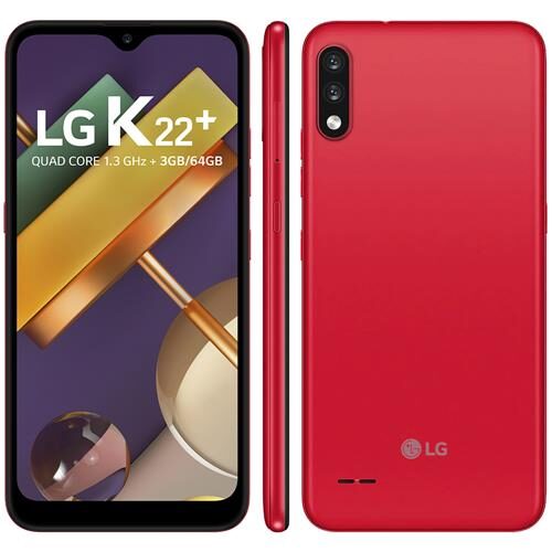 Smartphone LG K22+ Vermelho 64GB, Tela de 6.2”, Câmera Traseira Dupla, Android 10, Inteligência Artificial e Processador Quad-Core é boa?