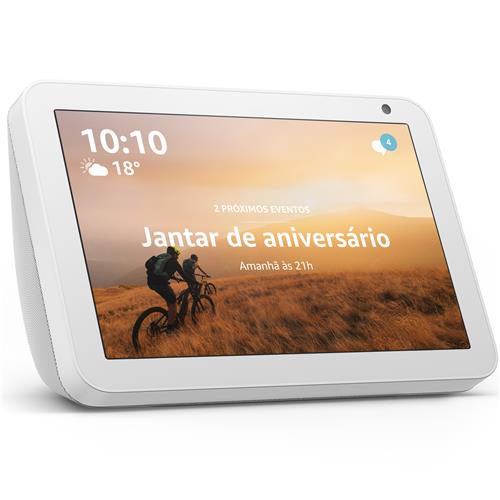 Smart Speaker Tela 8" Amazon Echo Show 8 com Alexa - Branco é boa?