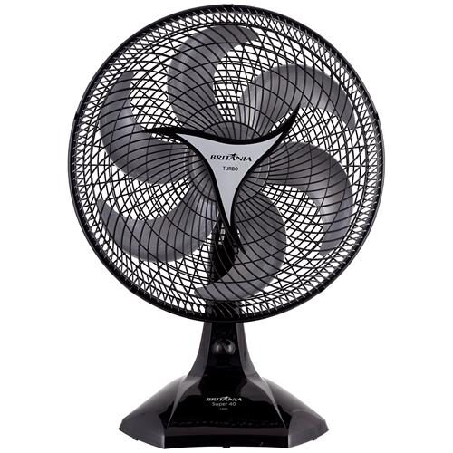 Ventilador de Mesa Britânia Super 40 com 3 Velocidades, 6 Pás, 130W - Preto é boa?