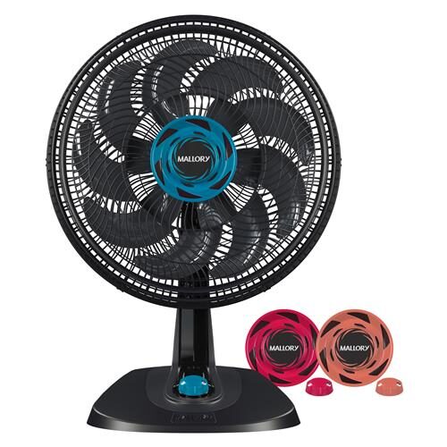 Ventilador de Mesa Mallory Neo Air 15 Vibe com 15 Pás, 40cm, 140W e Kit Personalização é boa?