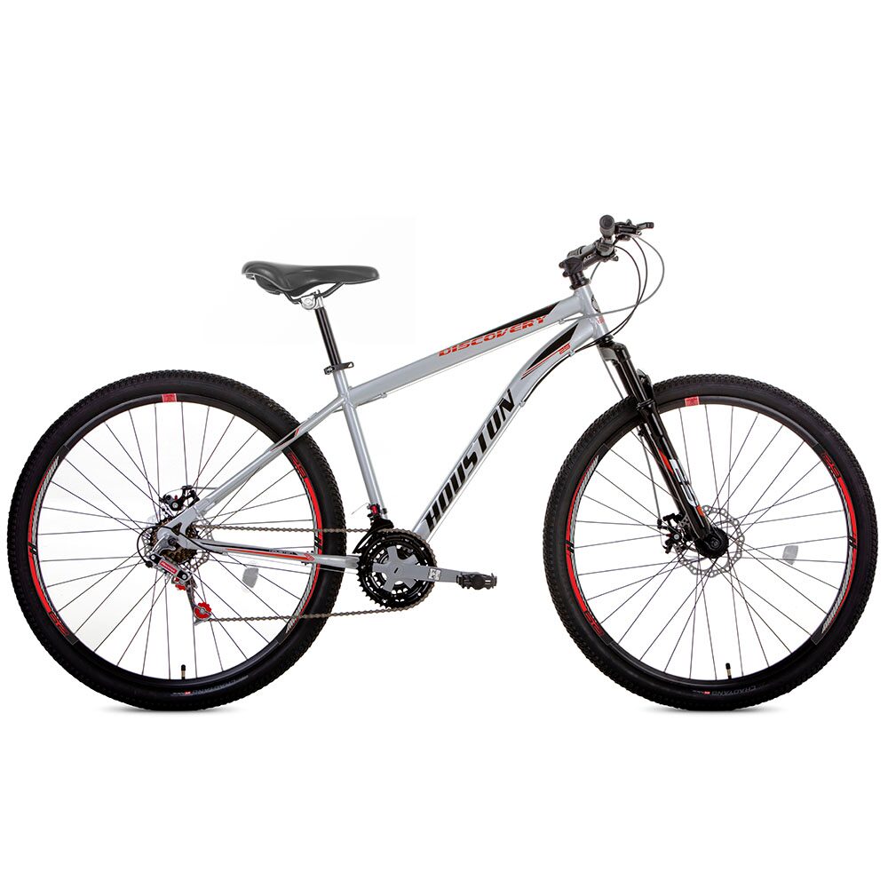 Bicicleta Houston Discovery Aro 29 com Freio a Disco 21 Marchas Quadro 18"