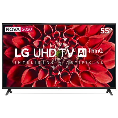 Smart Tv Led 55 Uhd 4k Lg 55un7100psa Wi Fi Bluetooth Hdr Inteligencia Artificial Thinq Ai Google Assistente Alexa 2020 Tv 4k Extra 17581777