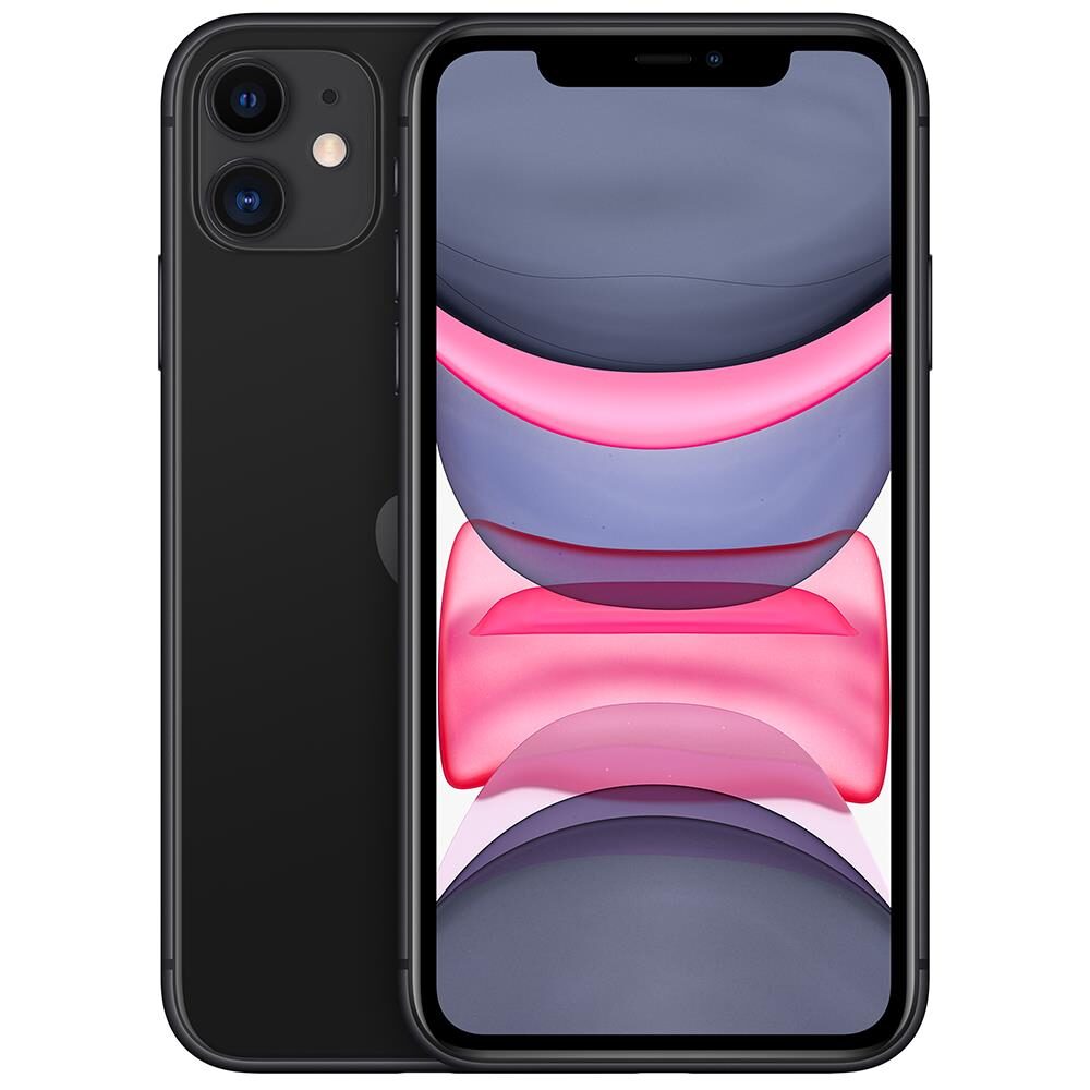 iPhone 11 Apple 64GB Preto, Tela de 6,1”, Câmera Dupla de 12MP, iOS