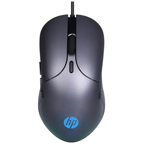 Menor preço em Mouse Gamer HP M280 com 2.400 Dpi RGB - Cinza	