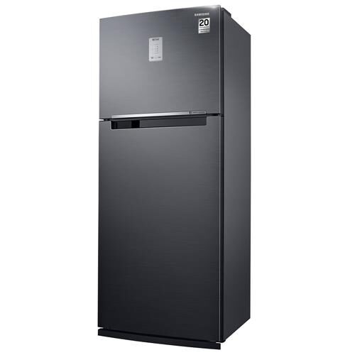 Menor preço em Refrigerador Samsung Evolution RT46 PowerVolt Inverter Duplex 460L - Black Inox Look