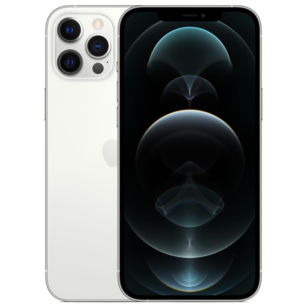 iPhone 12 Pro Max Apple 128GB Prateado Tela de 6,7”, Câmera Tripla de 12MP, iOS